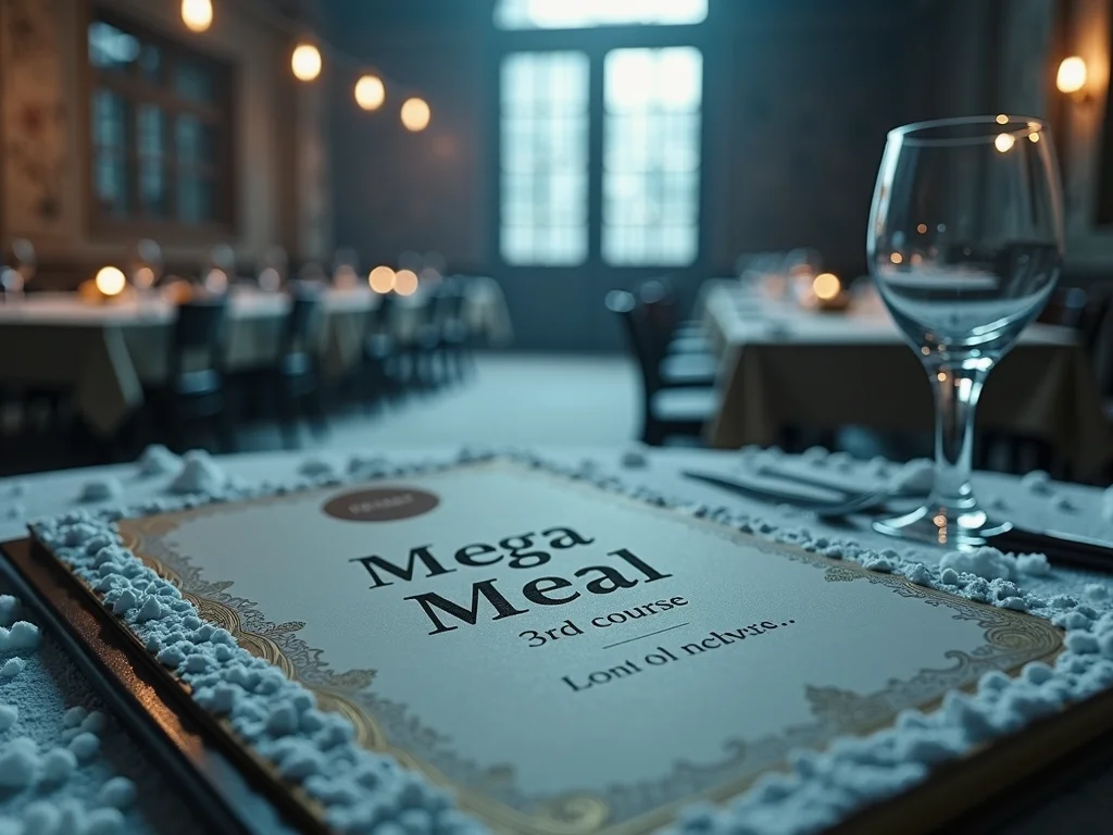 MEGA MEAL 3 archive title frame