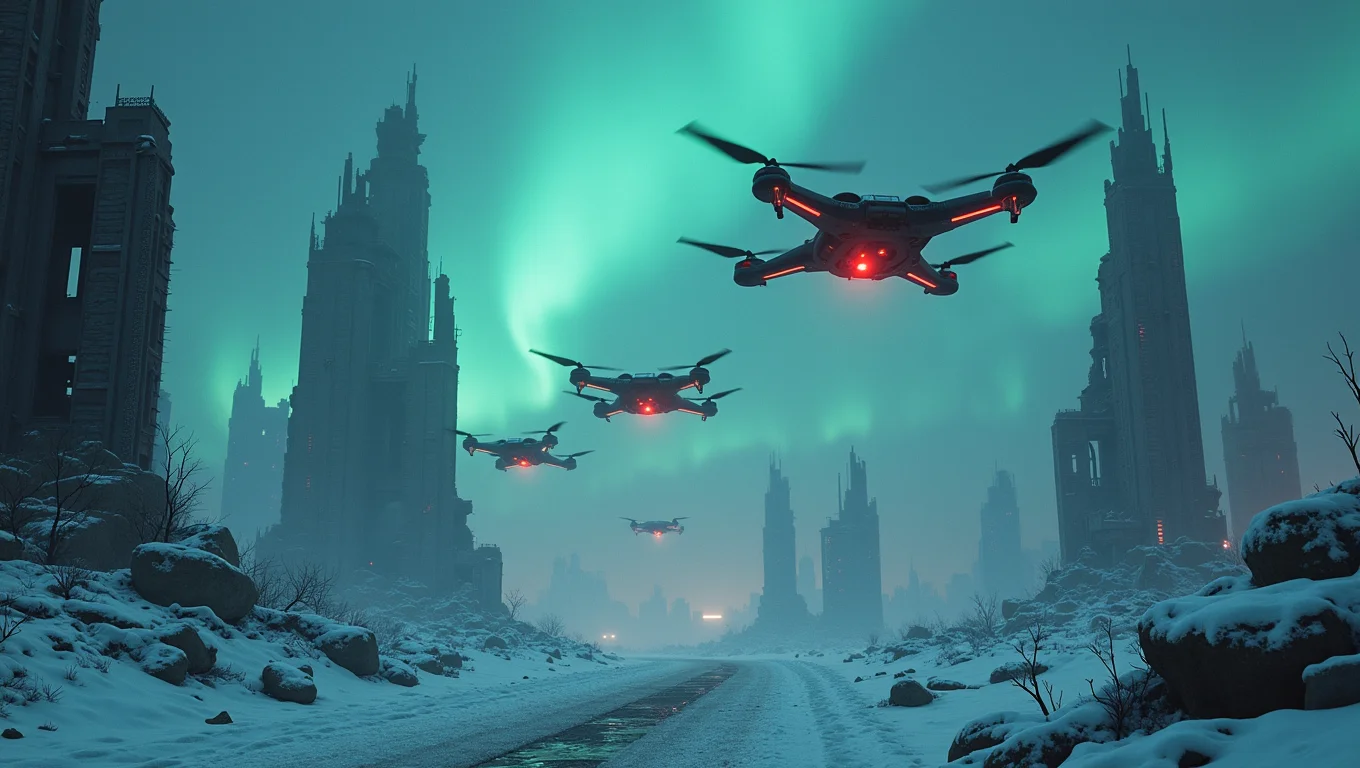 Autonomous War Machines Continuing Their Conflict