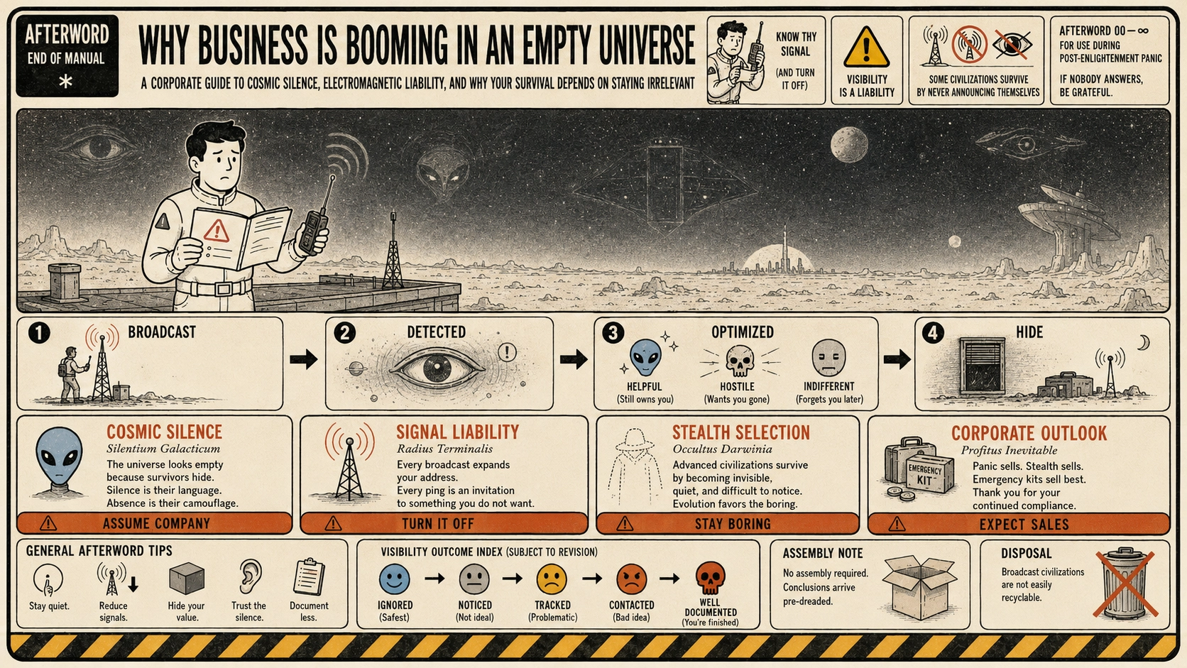 Afterword: The Dark Universe Hypothesis and Why Your Survival Depends on Staying Irrelevant illustration