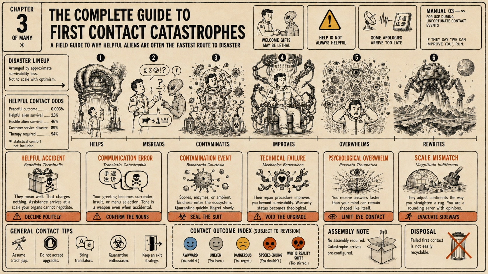 Chapter 3: The Complete Guide to First Contact Catastrophes illustration